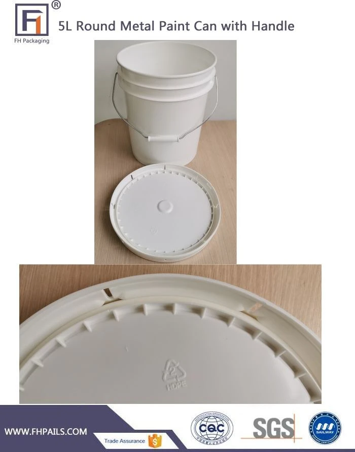10L food grade HDPE pail