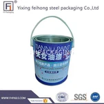 ঢাকনা সঙ্গে ছোট Latex পেইন্ট পেল