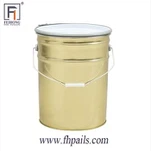 লক রিং idাকনা সহ স্টেইনলেস খালি ইস্পাত ধাতু পেলগুলি